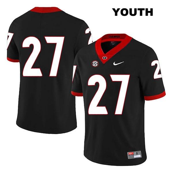 Georgia Bulldogs Youth Eric Stokes #27 NCAA No Name Legend Authentic Black Nike Stitched College Football Jersey ZFT2256UD